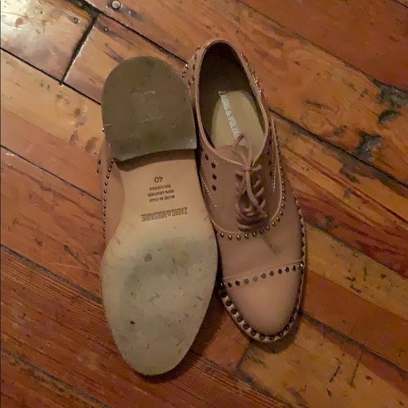 Zadig and Voltaire Youth Clous Derby Shoes - Picture 4 of 4